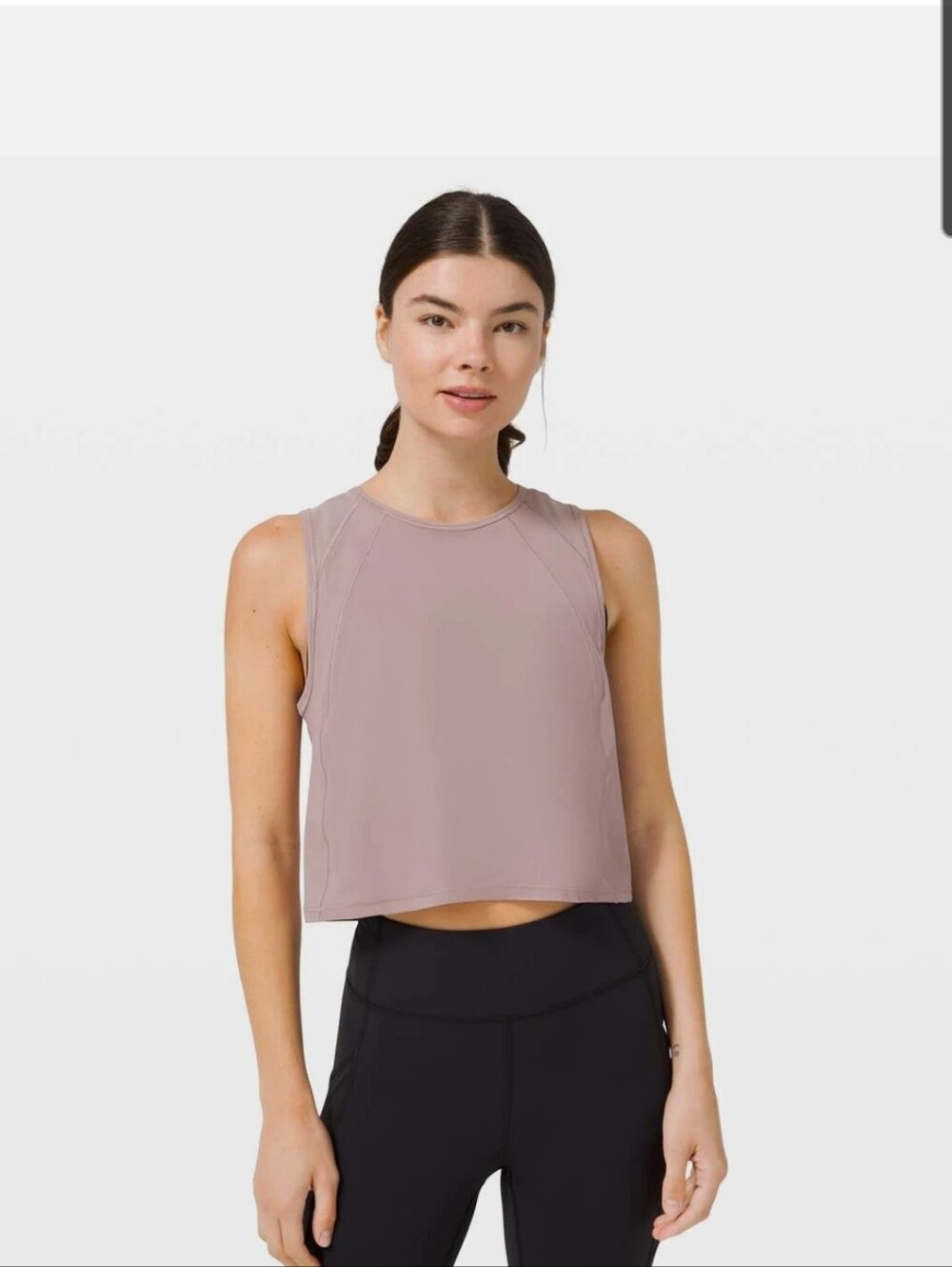 Lululemon Sculpt Tank *Cropped Violet Verbena